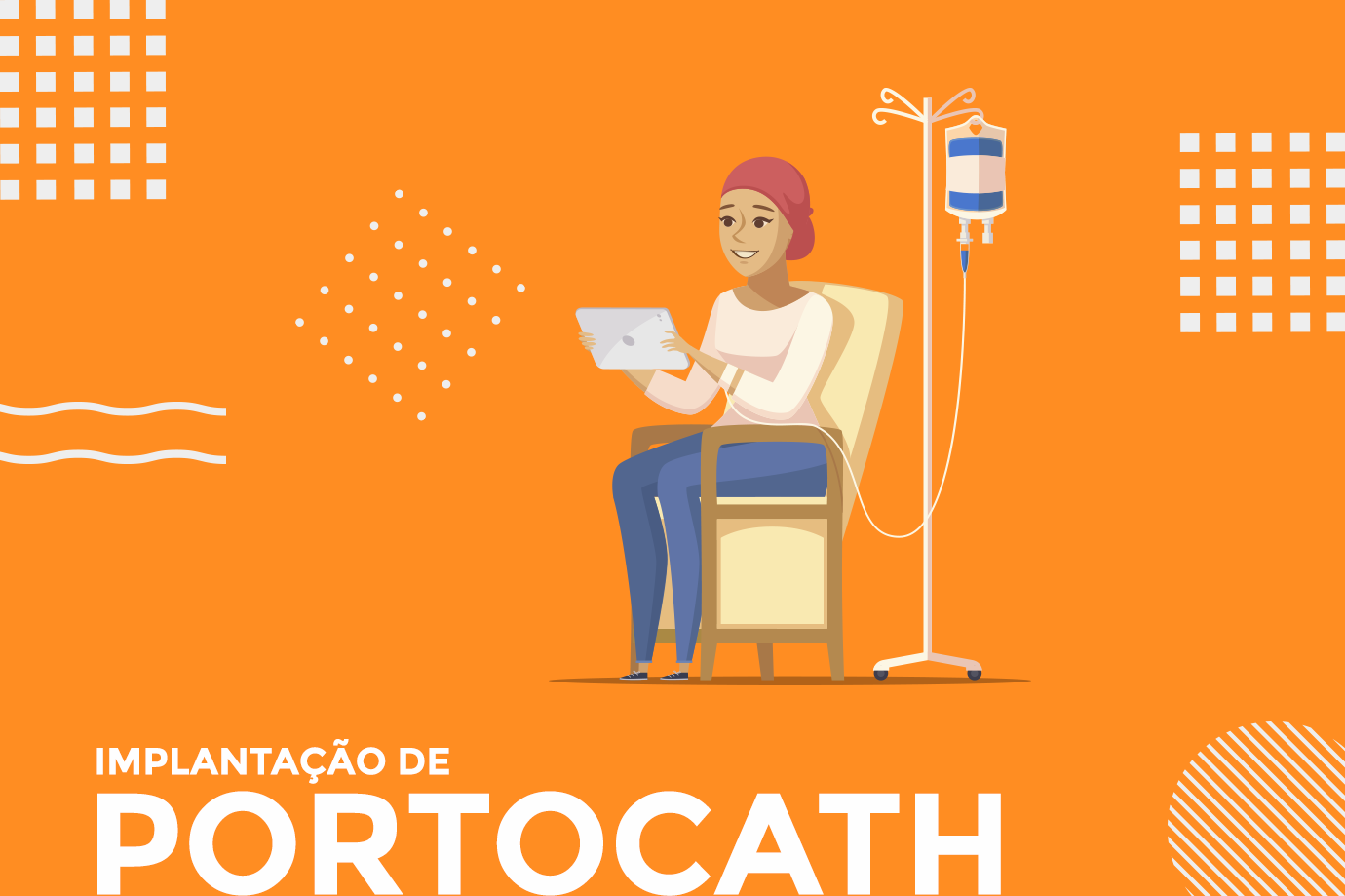 Implantação de Portocath