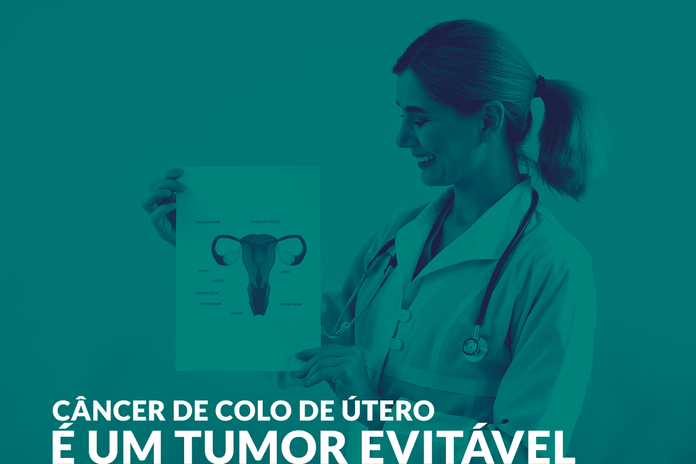 Câncer de Colo de Útero é um tumor evitável